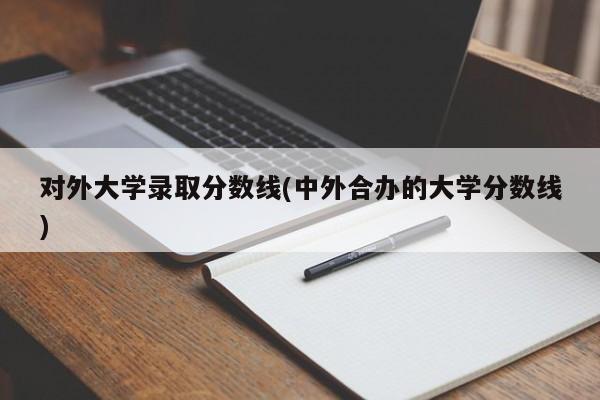 对外大学录取分数线(中外合办的大学分数线)